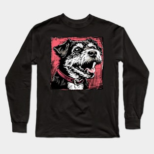 Retro Art Sarabi Dog Lover Long Sleeve T-Shirt